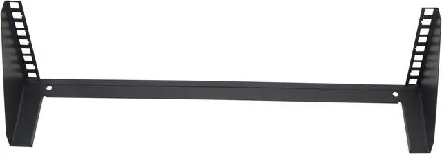 Alt view image 2 of 7 - Cables Direct Online 3U 19 Vertical Wall Server Rack with Mounting Hardware  Heavy Duty Black Steel for Data Centers, Offices, and Home Use