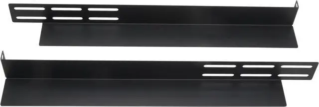 Alt view image 4 of 7 - Cables Direct Online 1U 4-Post Rack Mount Server Shelf Rails for Audio & Network Equipment  Heavy Duty, Space-Saving Design