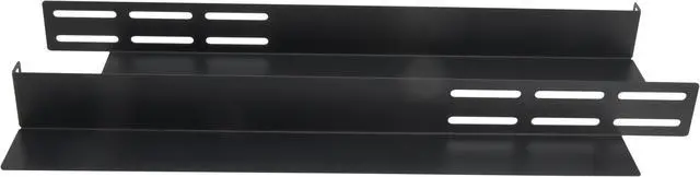 Alt view image 5 of 7 - Cables Direct Online 1U 4-Post Rack Mount Server Shelf Rails for Audio & Network Equipment  Heavy Duty, Space-Saving Design
