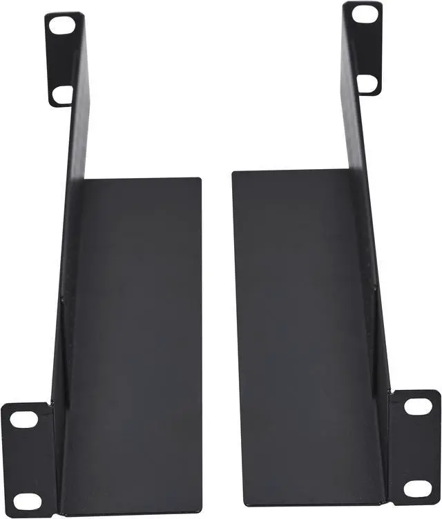 Alt view image 6 of 7 - Cables Direct Online 1U 4-Post Rack Mount Server Shelf Rails for Audio & Network Equipment  Heavy Duty, Space-Saving Design