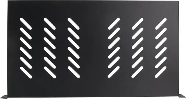 Alt view image 4 of 7 - Cables Direct Online Universal Vented 1U 19" Rack Mount Shelf  10" (250mm) Deep, No Lip, Durable & Ventilated for Servers & Equipment
