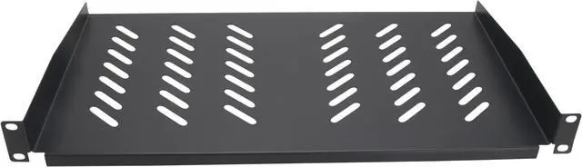 Main image of Cables Direct Online Server Shelf 1U 19" Rack Mount  Adjustable 14" to 17" for 4-Post Rack, Durable & Space-Saving Design