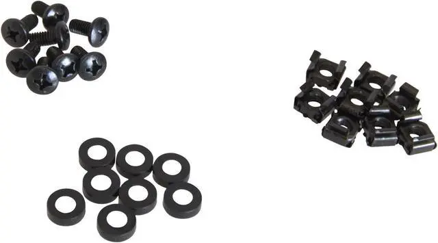 Alt view image 4 of 7 - Cables Direct Online Fixed Rack Vented Server Shelf 1U 19"- Adjustable 16" to 37" 4-Post Rack  Durable, Efficient Solution for Servers & Equipment