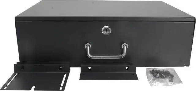 Main image of Cables Direct Online 3U Drawer Rack Mount Lockable 19 Case  Heavy-Duty IT, DJ Equipment Storage with Deep Drawer, 3 Space for Secure Gear