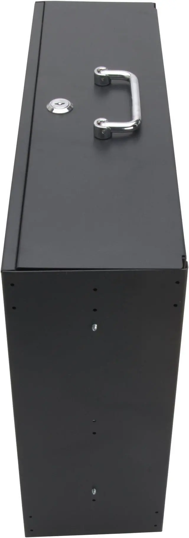 Alt view image 4 of 7 - Cables Direct Online 3U Drawer Rack Mount Lockable 19 Case  Heavy-Duty IT, DJ Equipment Storage with Deep Drawer, 3 Space for Secure Gear