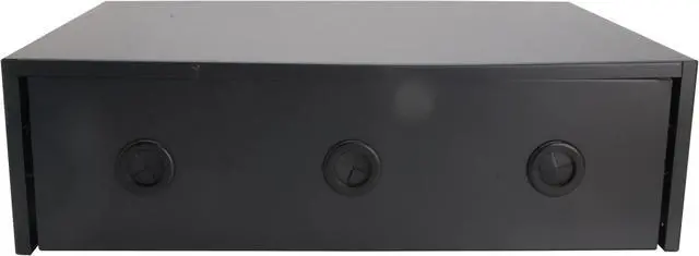 Alt view image 5 of 7 - Cables Direct Online 3U Server Cabinet Case 19" Rack Mount Lockable Deep Drawer for IT, DJ Supplies Equipment Secure Storage