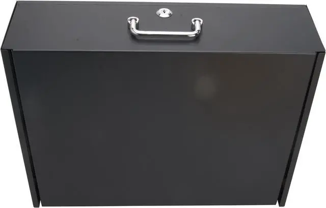 Alt view image 3 of 7 - Cables Direct Online 3U Server Cabinet Case 19" Rack Mount Lockable Deep Drawer for IT, DJ Supplies Equipment Secure Storage