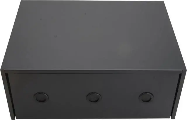 Alt view image 5 of 7 - Cables Direct Online 4U Server Cabinet Case 19" Rack Mount with Lockable Deep Drawer  Heavy-Duty Secure Storage for IT & Networking Equipment
