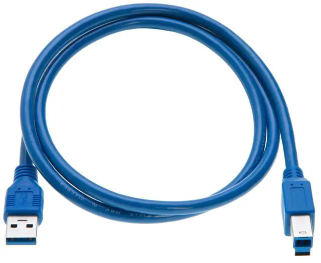 Alt view image 2 of 3 - Cables Direct Online 3FT USB 3.0 Male to Male Type A to B Cable, High-Speed Data Transfer Cord for PC, Laptop, Hard Drive, DVD, TV, Hub, Monitor & More  3 Pack