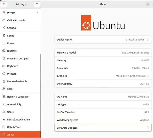 Alt view image 2 of 7 - BOSGAME E1 Mini PC Dual LAN 2.5GbE, Intel 12th Gen N100 16GB DDR4 512GB SSD, Mini Server Desktop Computer Preinstalled Ubuntu 22.04/2xHDMI+USB-C/4K Triple Display/Home Server