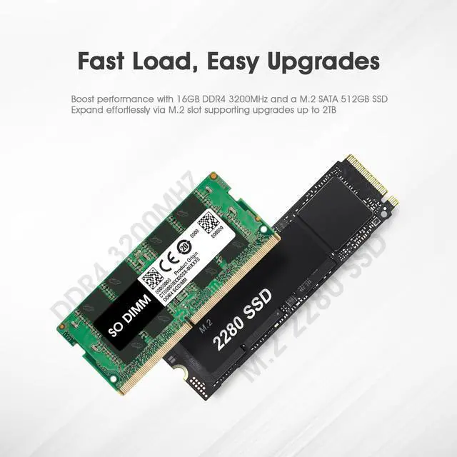 Alt view image 5 of 7 - BOSGAME E1 Mini PC Dual LAN 2.5GbE, Intel 12th Gen N100 16GB DDR4 512GB SSD, Mini Server Desktop Computer Preinstalled Ubuntu 22.04/2xHDMI+USB-C/4K Triple Display/Home Server