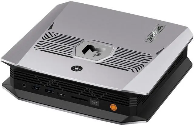 Main image of BOSGAME M5 AI Mini PC for Creators, AMD Ryzen AI Max+ 395 (16C/32T), 128GB LPDDR5X RAM, 2TB PCIe 4.0 SSD, Radeon 8060S Graphics, Quad 8K Displays, Wi-Fi 7 & BT 5.4