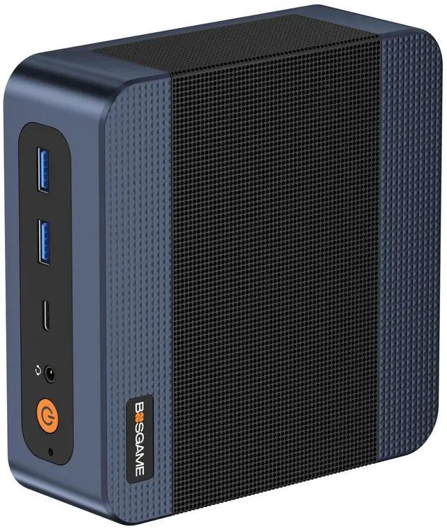 Main image of BOSGAME E6 ECO Mini PC, Intel Core 3 304 Processor (up to 4.3GHz), 12GB LPDDR5X 512GB SSD, Dual Gigabit Ethernet, Wi-Fi 7, Triple 4K Display