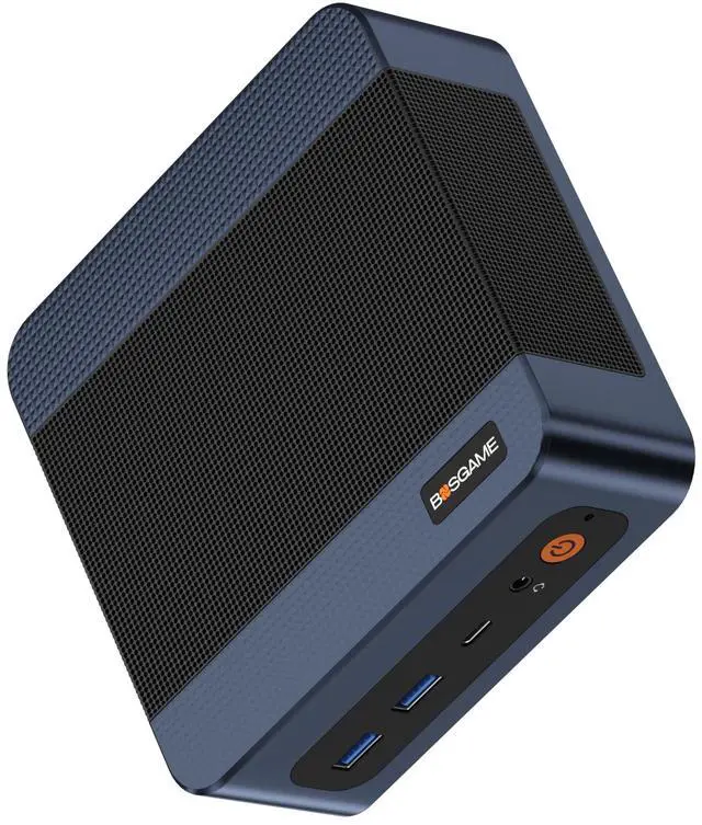 Main image of BOSGAME E6 ECO Mini PC, Intel Core 3 304 Processor (up to 4.3GHz), 12GB LPDDR5X 512GB SSD, Dual Gigabit Ethernet, Wi-Fi 7, Triple 4K Display
