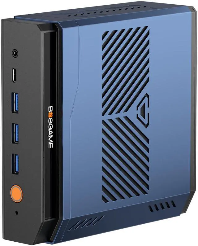 Main image of BOSGAME M6 AI Mini PC AMD Ryzen AI 9 HX370(12C/24T, up to 5.1GHz) 32GB DDR5 1TB PCIe4.0 SSD, OCuLink|USB4(8K@60Hz)|HDMI|DP Four Outputs, 2xRJ45 2.5G, Wi-Fi 6E, AMD Radeon 890M Graphics Mini Computer