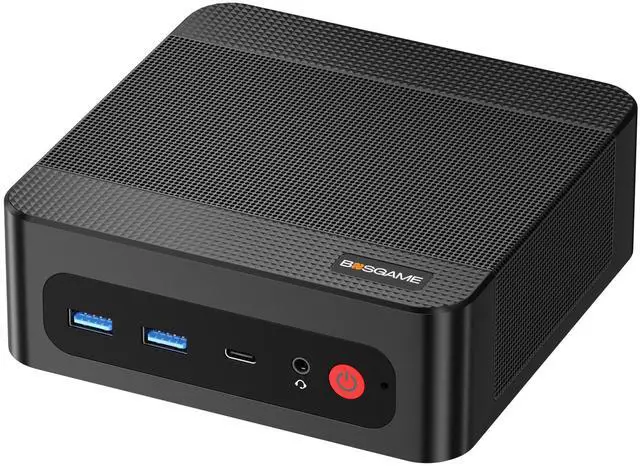 Main image of BOSGAME P4 Ultra Mini PC, Ryzen 7 7730U (8C/16T, up to 4.5GHz), 16GB DDR4 1TB SSD,2*2.5G LAN, Wi-Fi 6E, BT5.2, 4K Triple Display HDMI+DP+Type-C