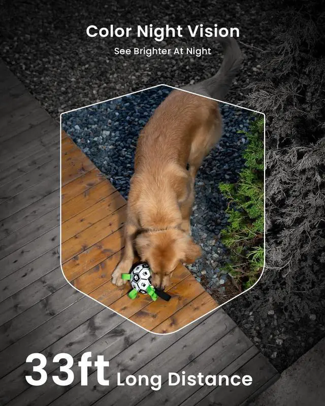 Alt view image 3 of 7 - ieGeek Security Cameras Wireless Outdoor, 2K 3MP Battery Powered WiFi Security Camera with Spotlight & Siren Alarm, 2-Way Audio, Color Night Vision, AI Detection for Home Security, Works with Alexa