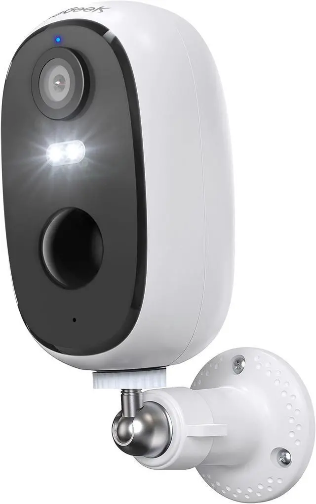 Main image of ieGeek 2K Wireless Security Camera Outdoor Battery Powered - 3MP Colorful Night Vision WiFi CCTV Camera System - Human Motion Detection Home Security IP Camera,2-Way Audio,IP65,Siren,Video Recording