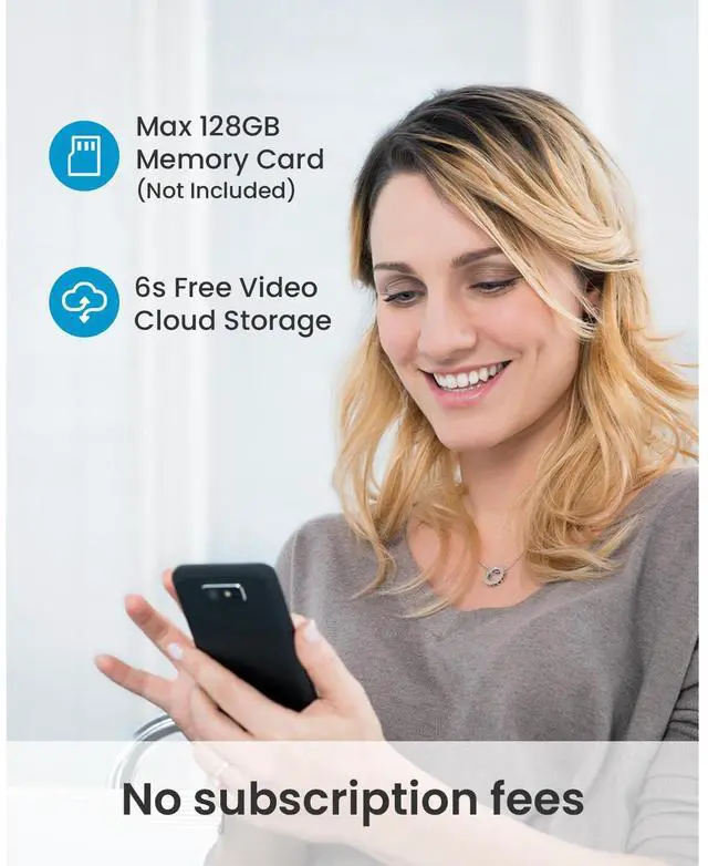Alt view image 4 of 7 - ieGeek 5MP Doorbell Camera Wireless No Subscription- Video Doorbell Wireless with Chime, Doorbell with Camera, Voice Changer, 2-Way Audio, PIR Motion Detection, 2.4Ghz WiFi, Compatible with Alexa