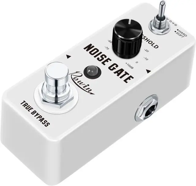 Alt view image 2 of 5 - Rowin LEF-319 Guitar Noise Gate Pedal Noise Killer Pedals Noise Suppression Effects For Electric Guitar Hard Soft 2 Modes True Bypass