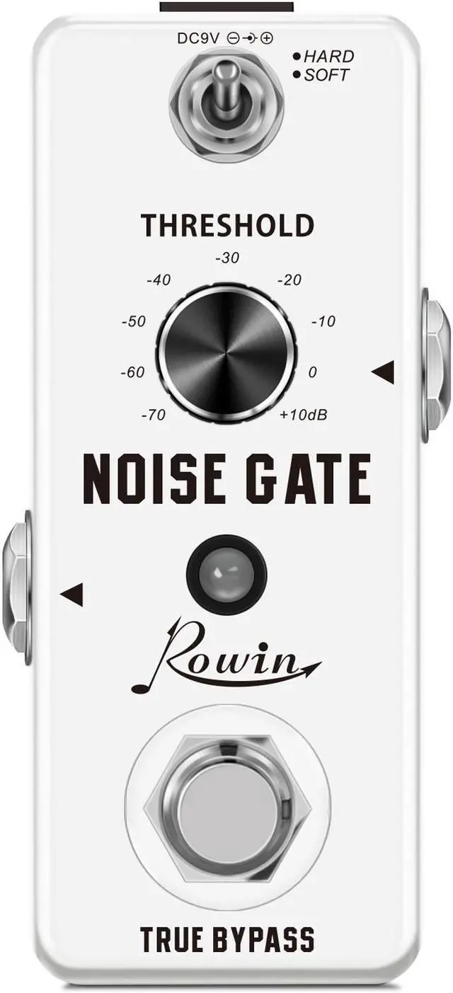 Main image of Rowin LEF-319 Guitar Noise Gate Pedal Noise Killer Pedals Noise Suppression Effects For Electric Guitar Hard Soft 2 Modes True Bypass