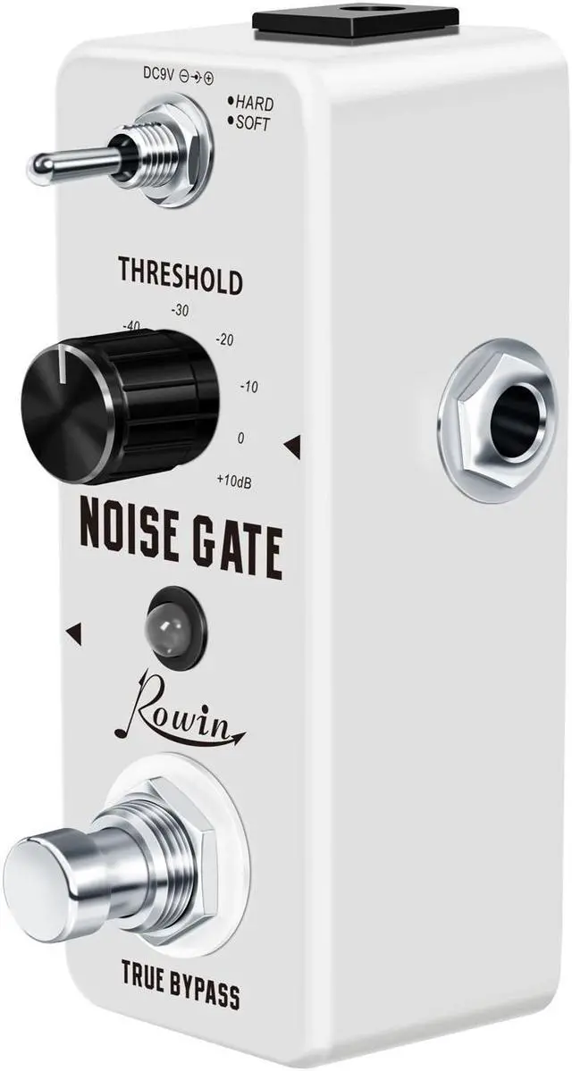 Alt view image 4 of 5 - Rowin LEF-319 Guitar Noise Gate Pedal Noise Killer Pedals Noise Suppression Effects For Electric Guitar Hard Soft 2 Modes True Bypass