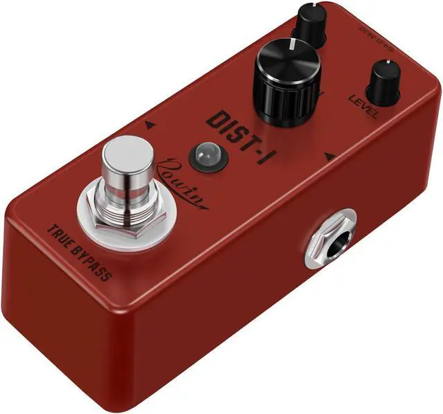 Main image of Rowin LEF-301A Guitar Distortion Pedal Realistic Vintage British Amplifer Dist Pedals High Gain Distortion Effect True Bypass