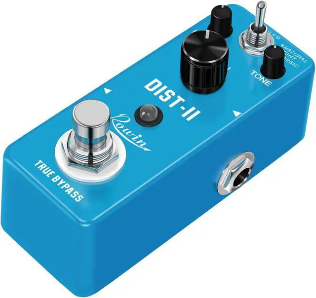Alt view image 2 of 5 - Rowin LEF-301B Guitar Distortion Pedal Solo Dist Effect Pedals For Guitarist High Gain Distortions Pedals Natural Tight Classic True Bypass