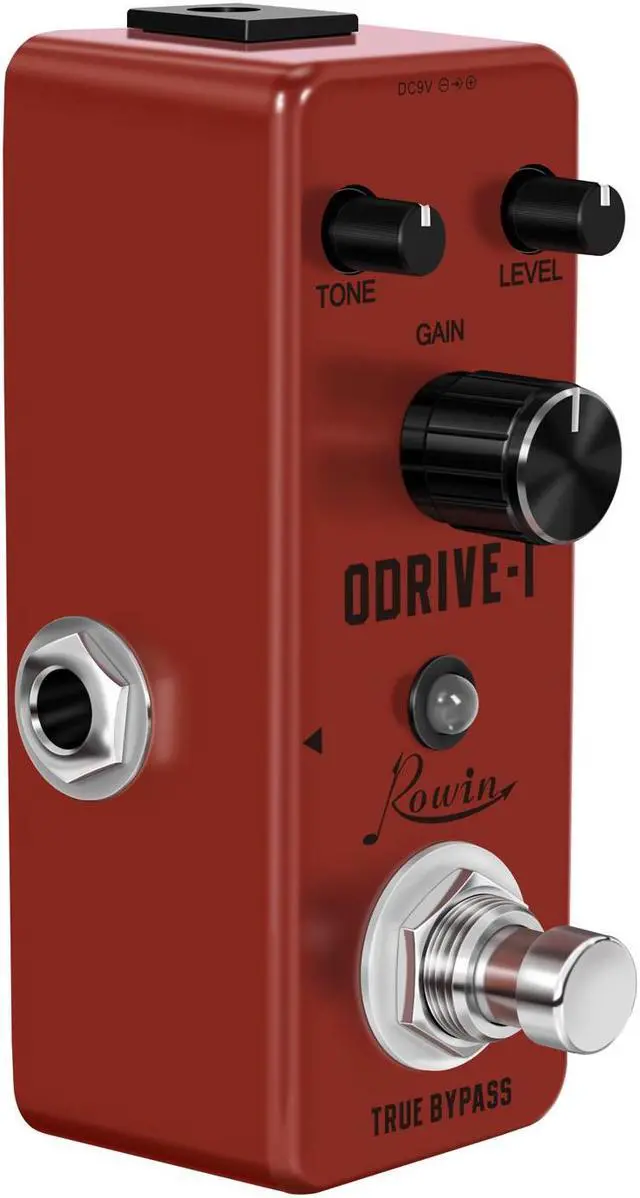 Alt view image 5 of 5 - ROWIN LEF-302A Guitar Overdrive Effect Pedal Analog Classic Blues Style With Bright And Wild Sound Ture Bypass Full Metal Case