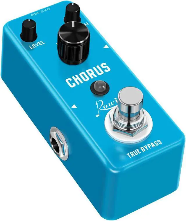 Alt view image 3 of 5 - Rowin LEF-304 Guitar Analog Chorus Pedal Ensemble King Level Depth Knob High Warm Clear Chorus Sound With BBD Chip True Bypass