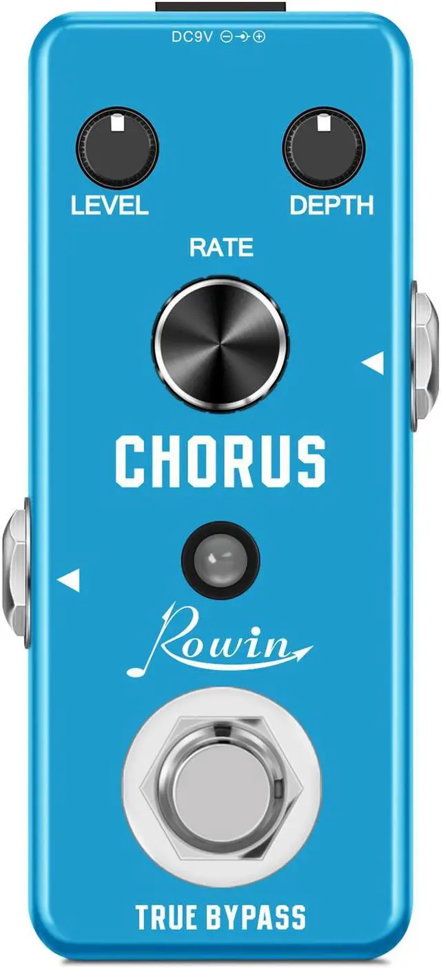 Main image of Rowin LEF-304 Guitar Analog Chorus Pedal Ensemble King Level Depth Knob High Warm Clear Chorus Sound With BBD Chip True Bypass