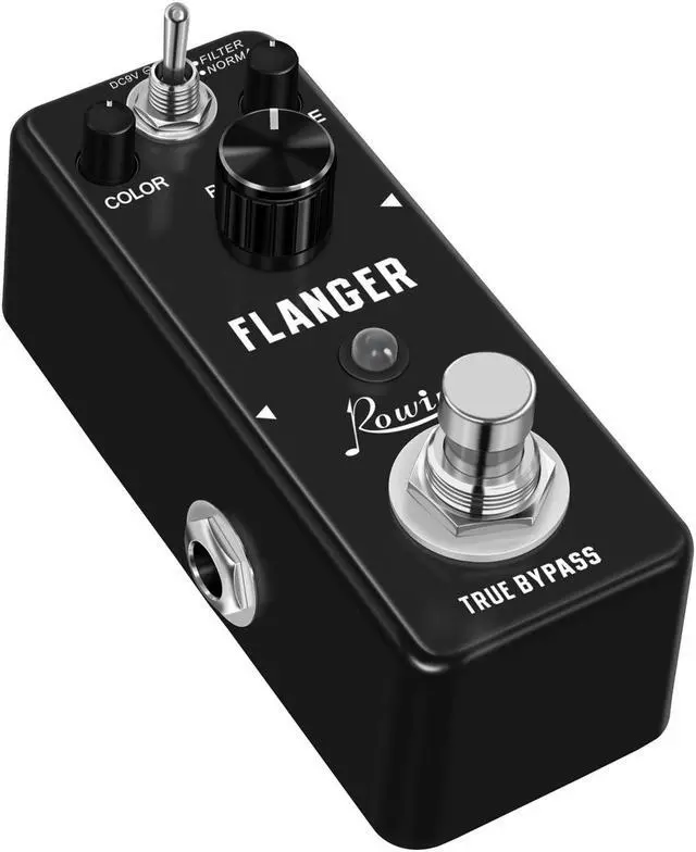 Alt view image 3 of 5 - Rowin LEF-312 Pure Analog Flanger Guitar Effect Pedal with Static Filtering True Bypass Guitar Accessories