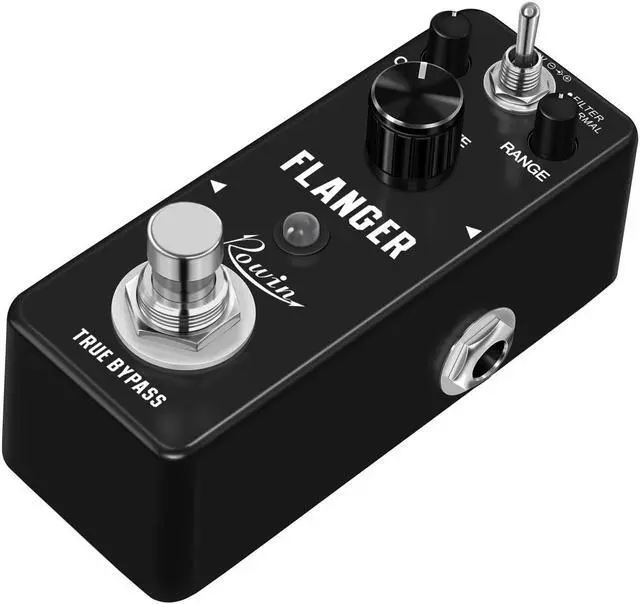 Alt view image 2 of 5 - Rowin LEF-312 Pure Analog Flanger Guitar Effect Pedal with Static Filtering True Bypass Guitar Accessories