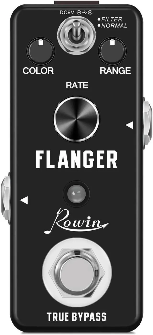 Main image of Rowin LEF-312 Pure Analog Flanger Guitar Effect Pedal with Static Filtering True Bypass Guitar Accessories