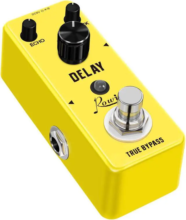 Alt view image 3 of 5 - Rowin LEF-314 Guitar Delay Pedal Analog Delay Guitar Effect Pedal Switching, Fully Vintage Delay True Bypass