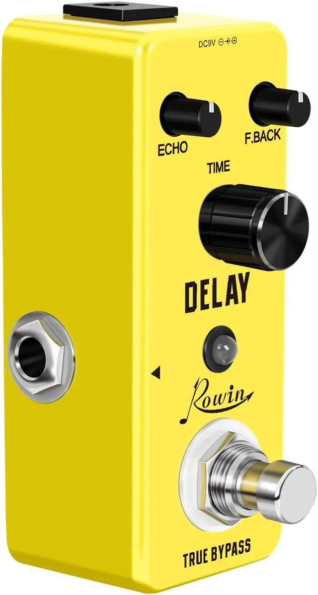 Alt view image 5 of 5 - Rowin LEF-314 Guitar Delay Pedal Analog Delay Guitar Effect Pedal Switching, Fully Vintage Delay True Bypass