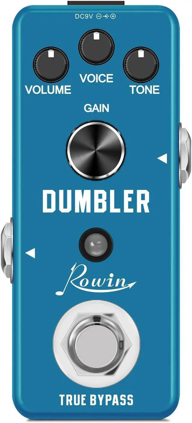 Main image of ROWIN LEF-315 Guitar Dumbler Pedal Analog Dumbler Overdrive Pedals For Electric Guitar With Medium Distortion True Bypass