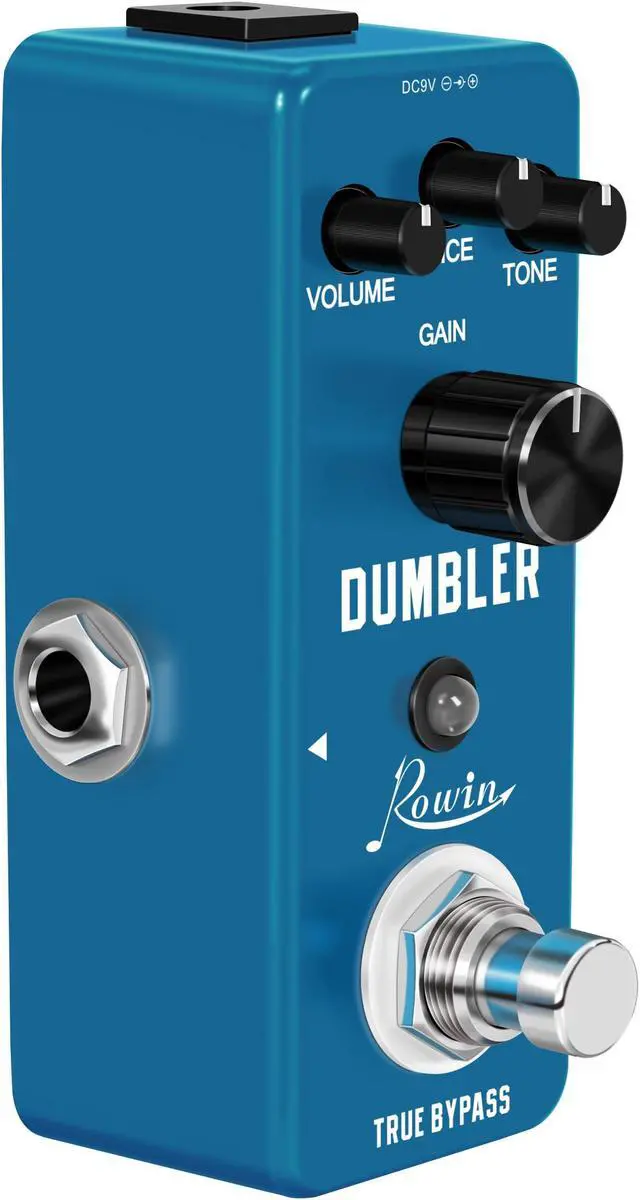 Alt view image 5 of 5 - ROWIN LEF-315 Guitar Dumbler Pedal Analog Dumbler Overdrive Pedals For Electric Guitar With Medium Distortion True Bypass
