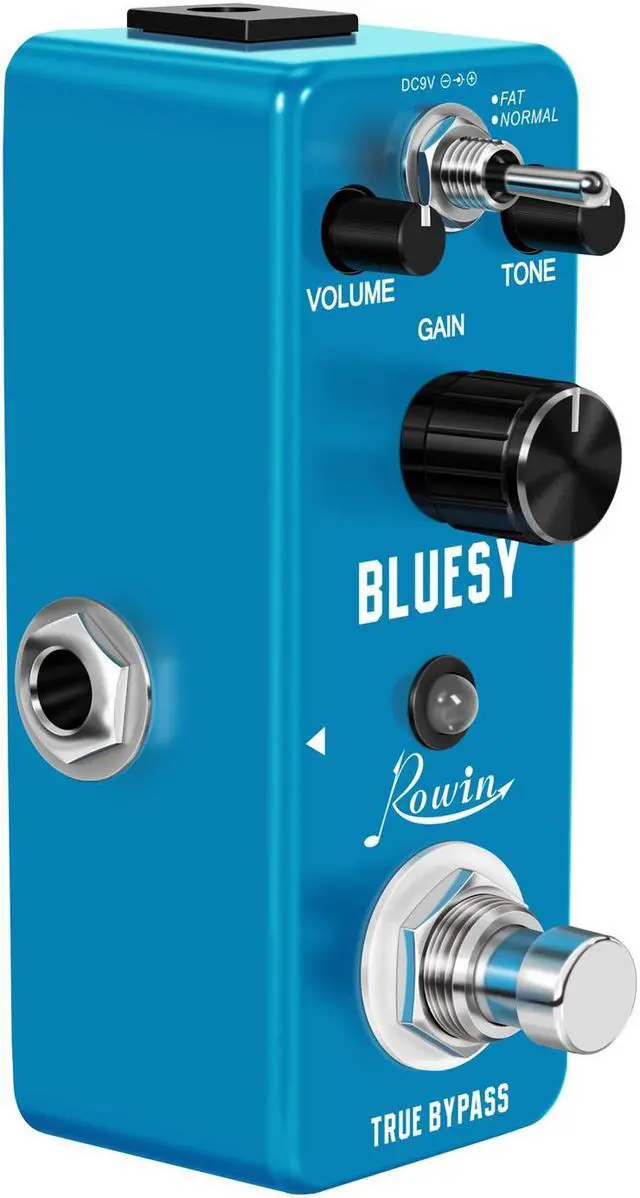 Alt view image 5 of 5 - Rowin LEF-321 Bluesy Blues Overdrive Guitar Effect Pedal Aluminum Alloy Shell True Bypass Guitar Parts & Accessories