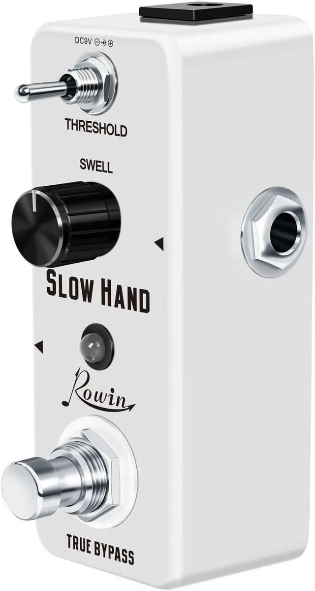 Alt view image 4 of 5 - Rowin LEF-3805 Slow Hand Digital Guitar Effect Pedal Electric With Slow Gear Ture Bypass Mini Size True Bypass Full Metal Case