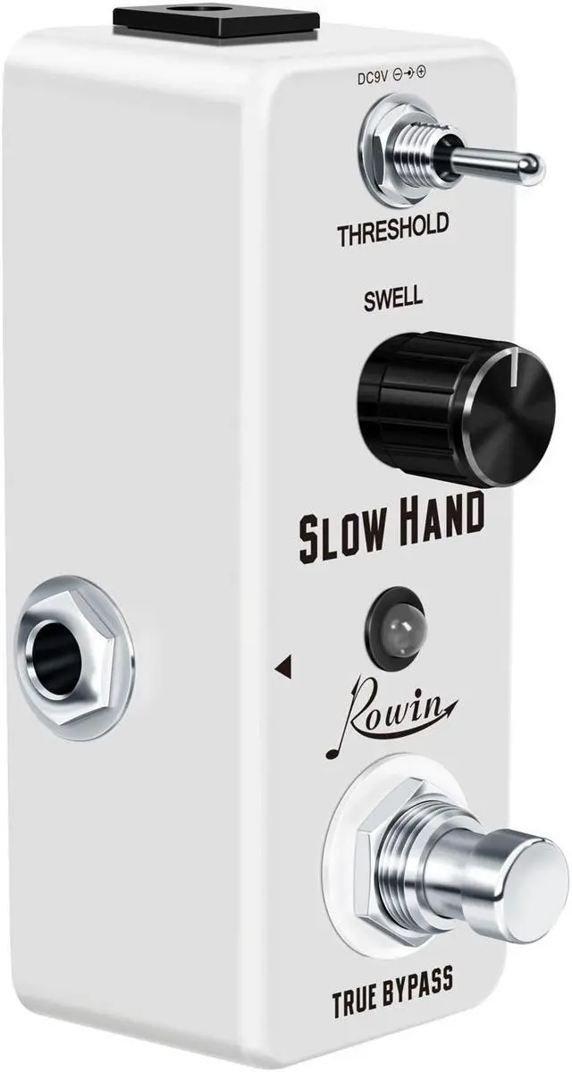 Alt view image 5 of 5 - Rowin LEF-3805 Slow Hand Digital Guitar Effect Pedal Electric With Slow Gear Ture Bypass Mini Size True Bypass Full Metal Case
