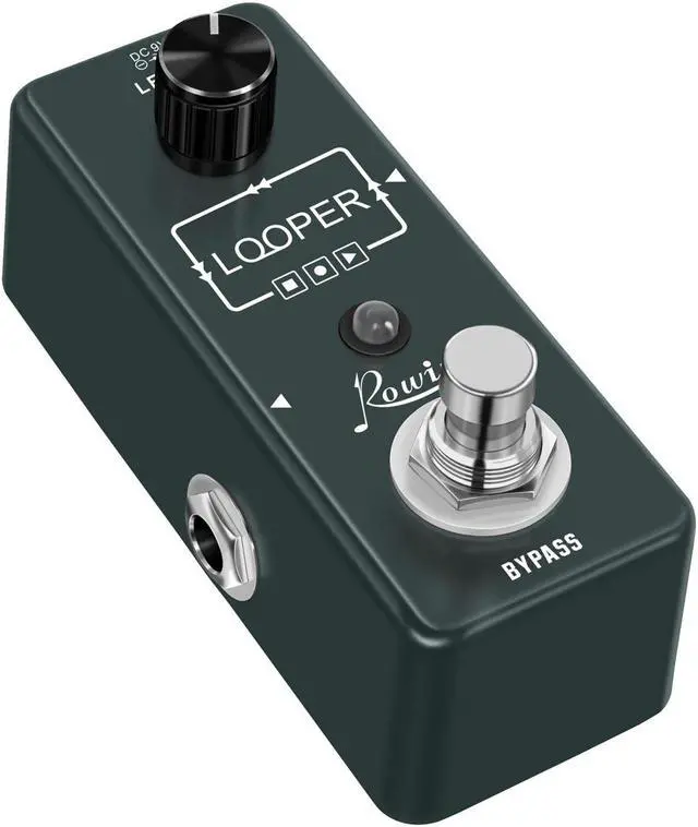Alt view image 3 of 5 - Rowin LEF-332 Guitar Looper Pedal Digital Looper Effect Pedals For Electric Guitar Bass 10 Min Recording Time True Bypass