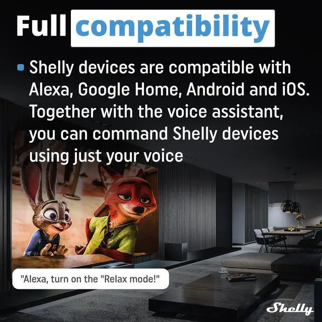 Alt view image 4 of 8 - Shelly Pro Dimmer 1PM | Wi-Fi, LAN & Bluetooth 1-Channel Smart Dimmer with Power Metering | Home Automation | DIN Rail | Compatible with Alexa & Google Home | iOS Android App (Pro Dimmer 1PM)