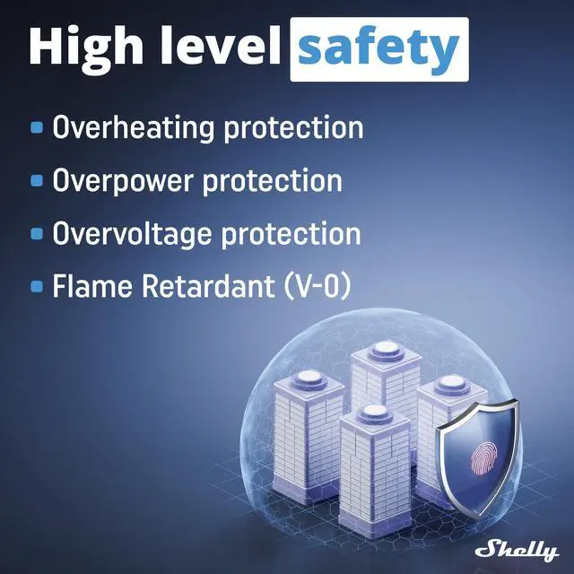 Alt view image 6 of 8 - Shelly Pro Dimmer 1PM | Wi-Fi, LAN & Bluetooth 1-Channel Smart Dimmer with Power Metering | Home Automation | DIN Rail | Compatible with Alexa & Google Home | iOS Android App (Pro Dimmer 1PM)