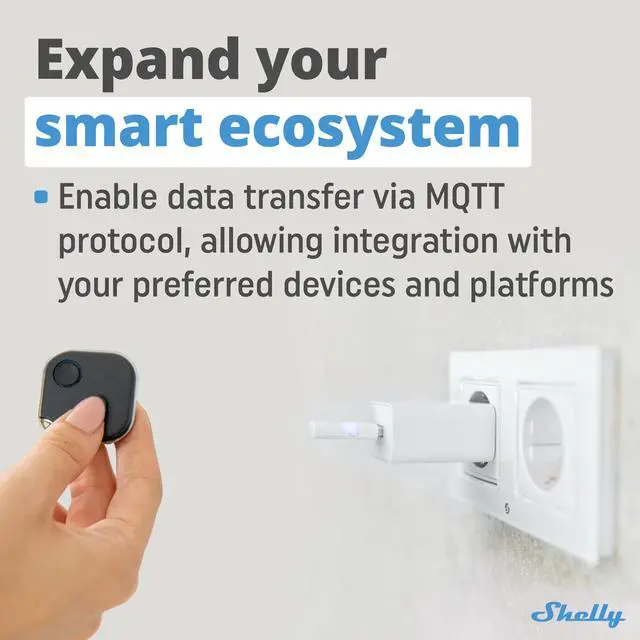 Alt view image 4 of 7 - Shelly BLU Gateway | Bluetooth WiFi Gateway in a USB-A dongle | WiFi Range Extender | Compatible with Google Home & Alexa | iOS & Android App | Wire-Free | Home Automation