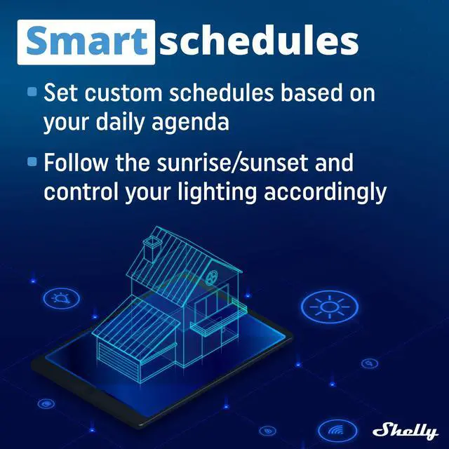 Alt view image 5 of 7 - Shelly Plus I4 DC | Wi-Fi operated | DC 4 digital inputs controller for Smart Scenes and enhanced actions control | Home Automation