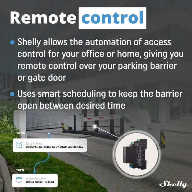 Alt view image 7 of 7 - Shelly Pro 2PM | Wi-Fi, Bluetooth & LAN | Professional 2-channels DIN rail smart relay | up to 25A with power metering | Compatible with Google Home &  Alexa | iOS & Android App | Home Automation