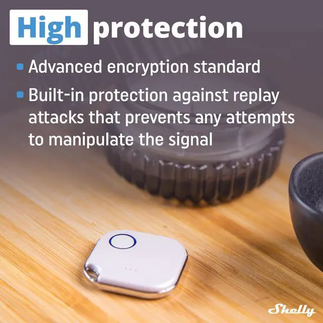 Alt view image 5 of 7 - Shelly BLU Button1 | Bluetooth-Operated Action and Scenes Activation Button | iOS Android App | No Hub Required | Long Battery Life | LED Indication | Buzzer | Broad Range | Home Automation | White