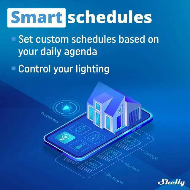 Alt view image 7 of 7 - Shelly Plus 2PM UL | WiFi & Bluetooth 2 Channels Smart Relay Switch | Power consumption supporting up to 10A per channel and 16A total current (18A peak) | Google Home & Alexa | iOS & Android App