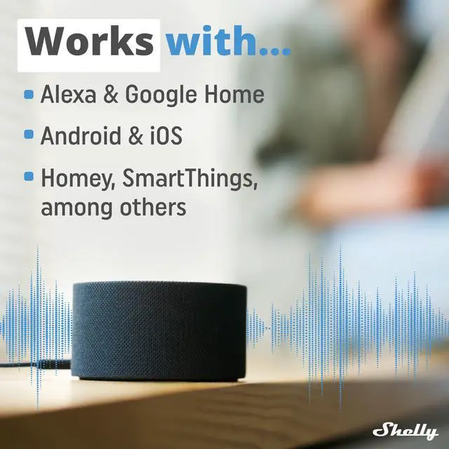Alt view image 7 of 7 - Shelly Plus 1 UL certified | Wi-Fi & Bluetooth Smart Relay Switch | Dry Contacts | Google Home, Alexa  & SmartThings Compatible | No Hub | Remote Control | Garage Door Opener | Home Automation